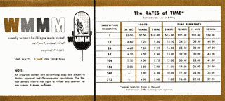 Early WMMM 1260 Rate Card