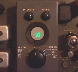 WMMM-FM's RCA Exciter Diagnostic Scope Display